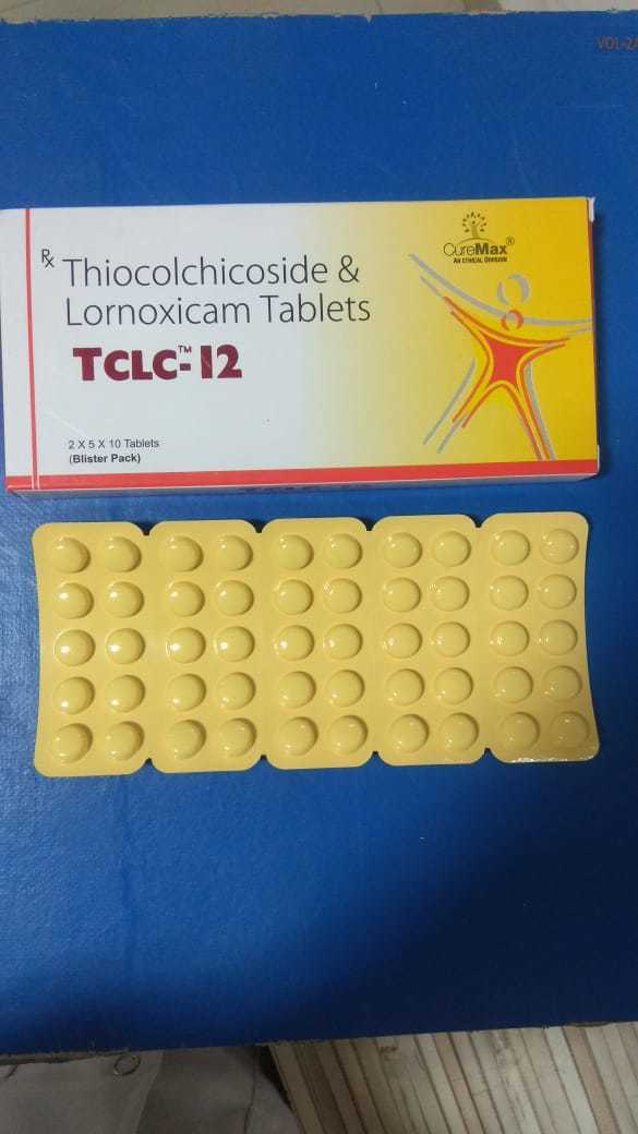 Thiocolchicoside 4 Mg & Lornoxicam 8mg General Medicines