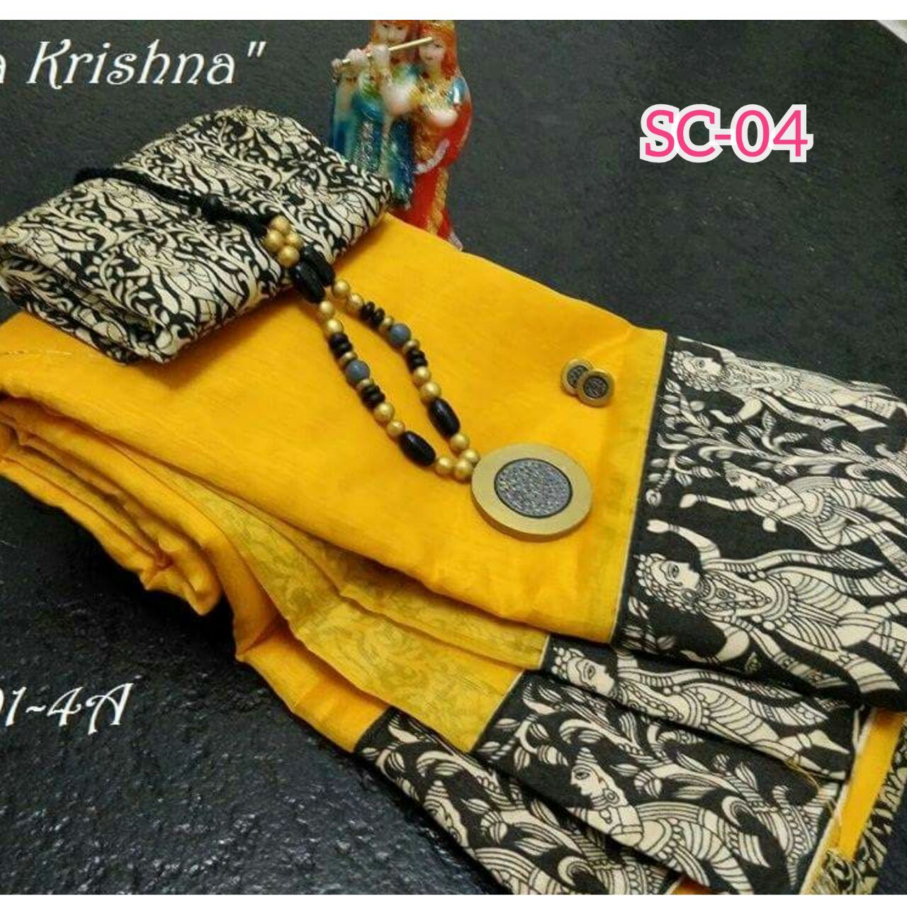 Multi Designer Partywear Chanderi Silk Saree