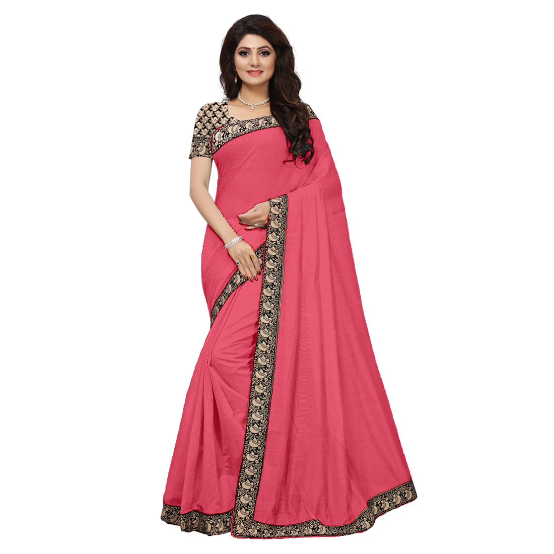 Multi Chanderi Silk Saree, Casual Wear Saree