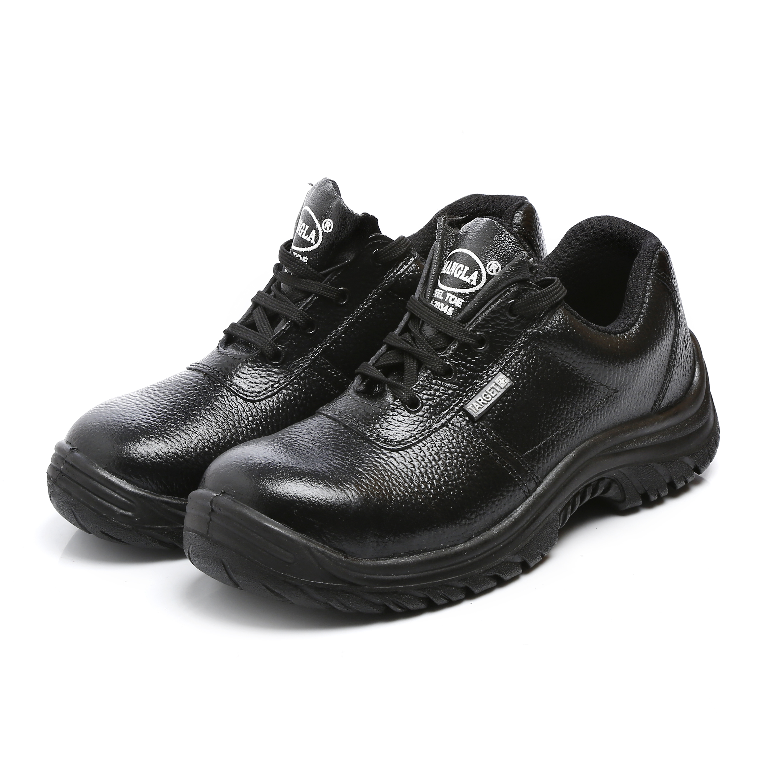 Premier Leather Safety Shoes - Color: Black