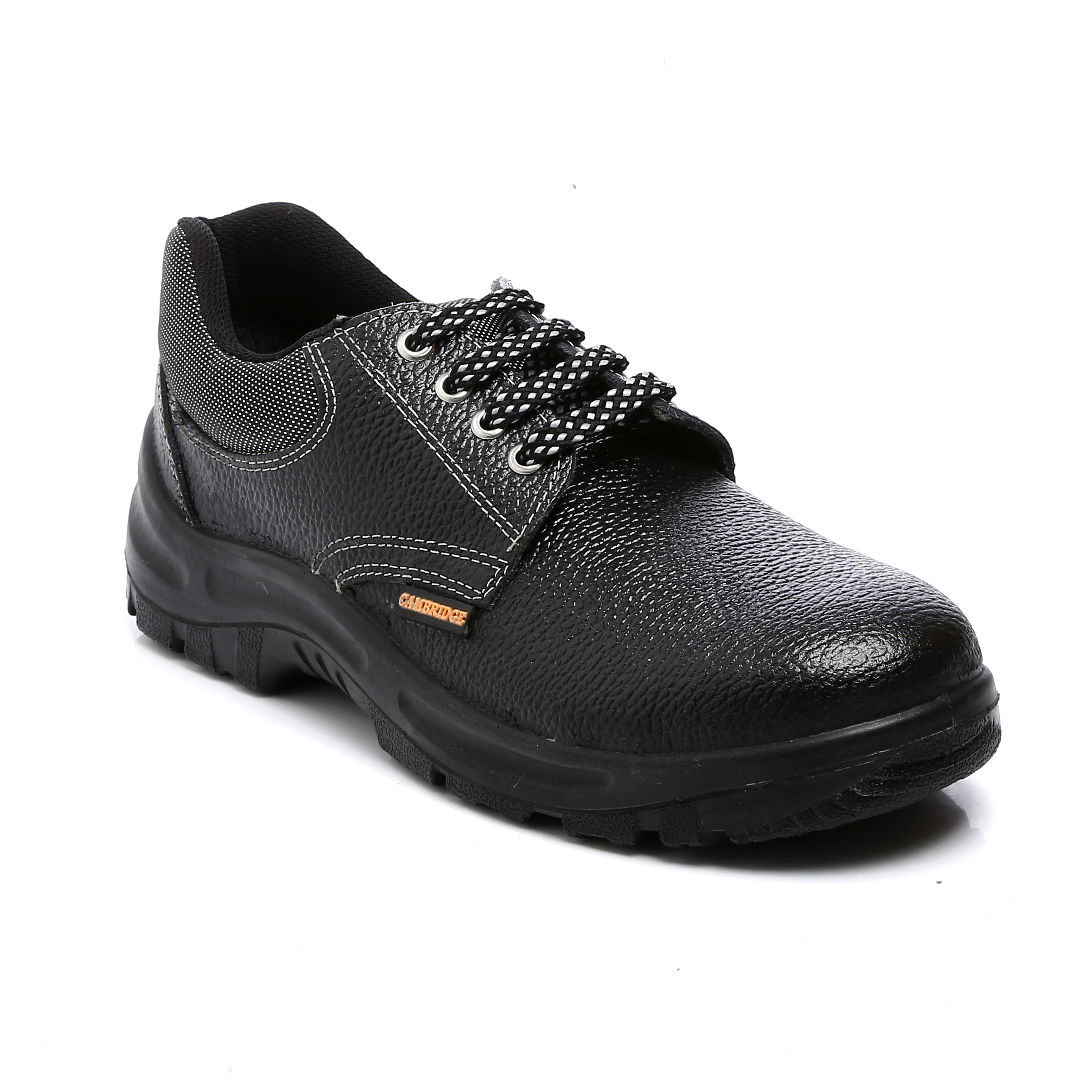 Premier Leather Safety Shoes - Color: Black