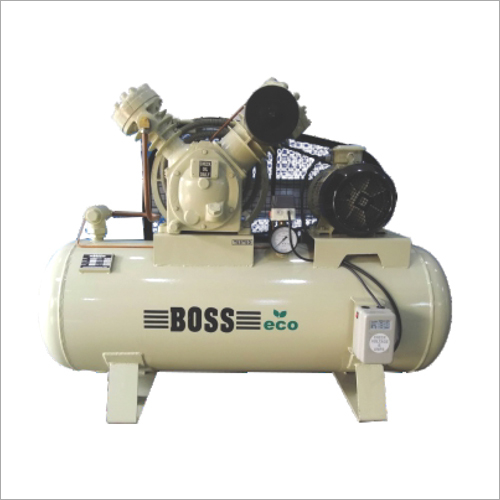 Two Stage Reciprocating Air Compressor - 1.5 HP to 20 HP, 380 Volt Power Source, Highly Efficient & Durable, Corrosion Resistant Design