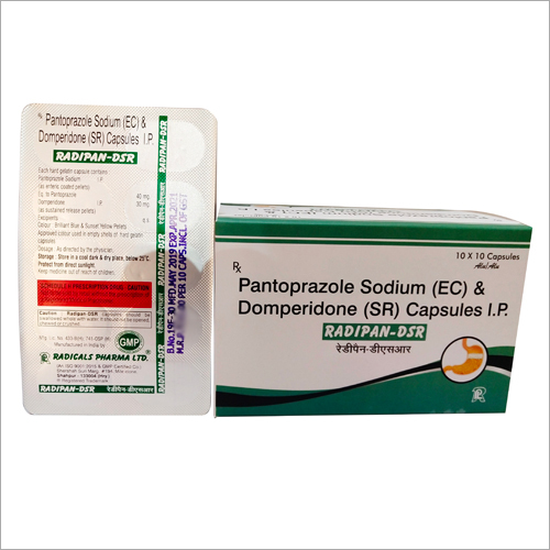 Pantoprazole Sodium Domperidone Capsules Dry Place