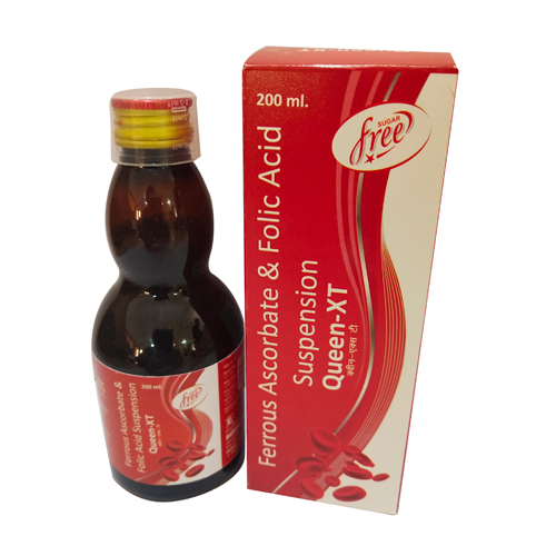 200ml फेरस एसकॉर्बेट और फोलिक एसिड सस्पेंशन