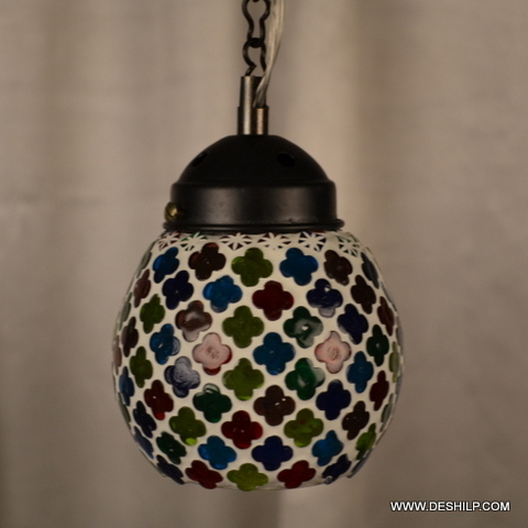 Multicor Small Mosaic Wall Hanging Lamp