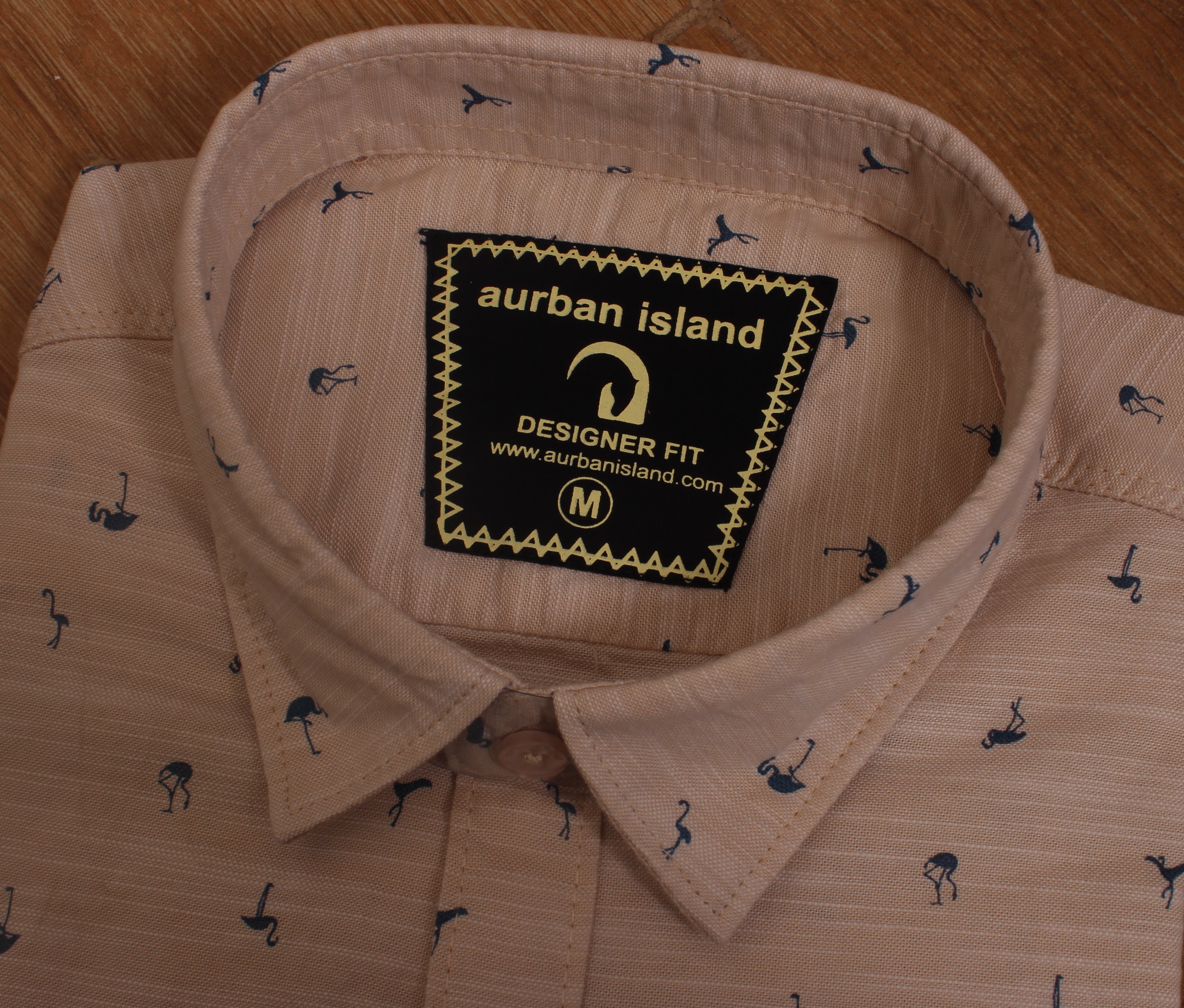 Printed Shirt - Cotton Printed Fabric, Sizes M-l-xl-xxl, Navy Blue Color, Full Sleeves, Classic Collar Style, Ideal For Summer Wear