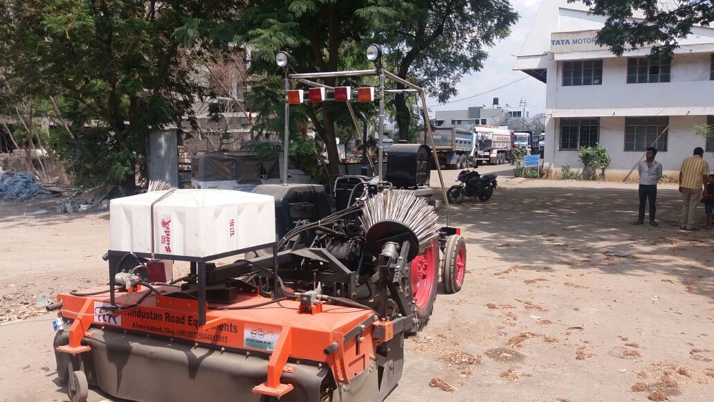 Metal Hydraulic Road Sweeper