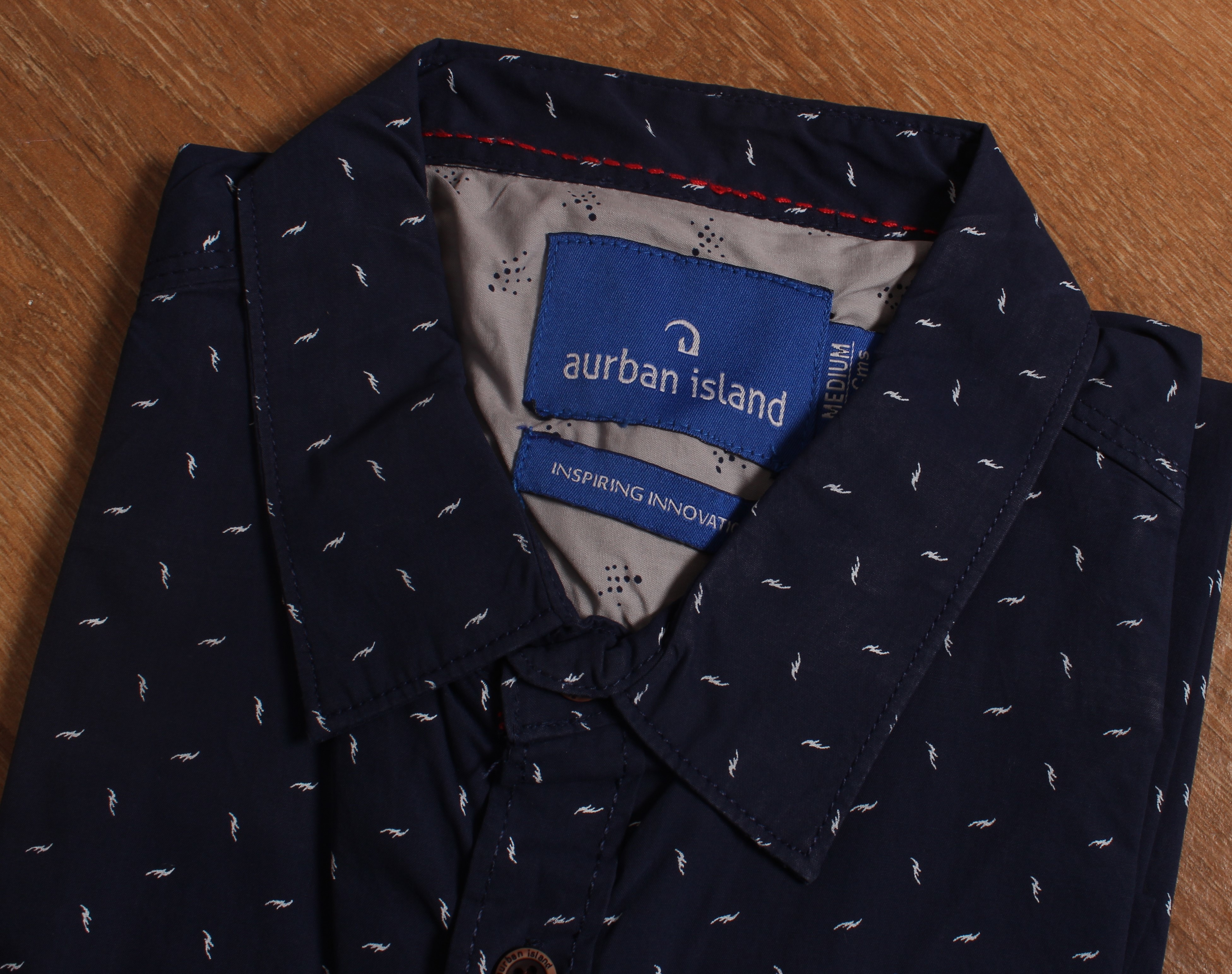 Printed Shirt - Cotton, Sizes M L Xl Xxl, Sky Blue Color, Classic Collar, Half Sleeve, Printed Design | Summer Casual Shirt For Men, Our Logo