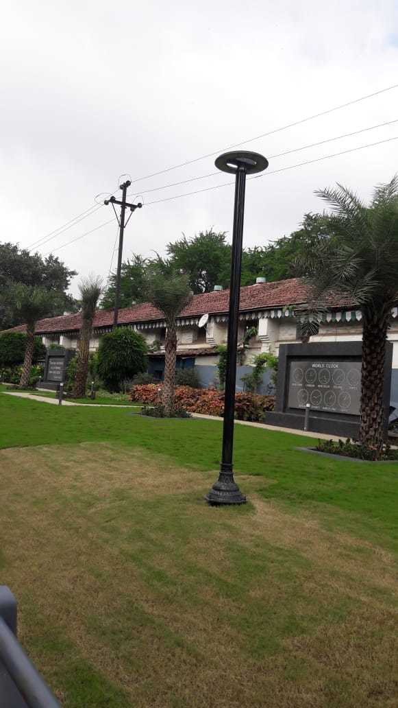Decorative Pole - Aluminum Alloy, 2.5 Meters, 3000k Led Light, 100w Power | Customizable Height, Elegant Design, Weather Resistant, Energy Efficient