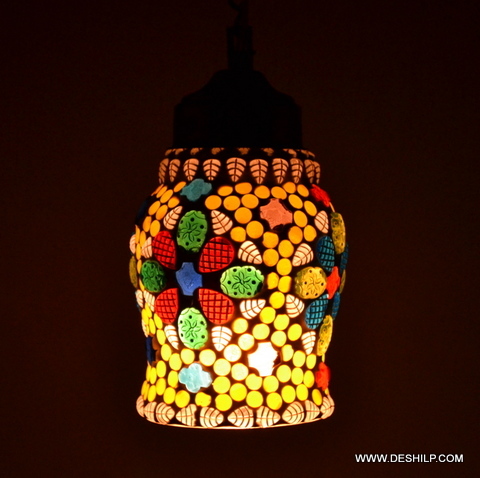 मल्टीकोर सजावटी मोज़ेक वॉल हैंगिंग