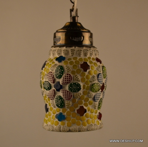 Multicored Decorative Mosaic Wall Hanging - Design: Modern Art