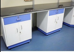 Laboratory Wall Side Table No Assembly Required