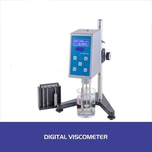 Digital Viscometer - Stainless Steel, 6-10 kg Weight | For Laboratory Use, Optimum Quality Range