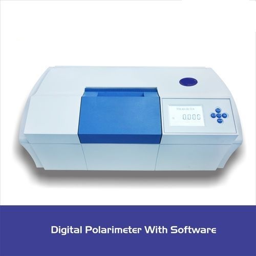 Digital Automatic Polarimeter - Lcd Display 730x480x470 Mm | Plastic Material, Optical Rotation Test Mode, Rs232 Interface, Inclusion Of 200 Mm And 100 Mm Test Tubes