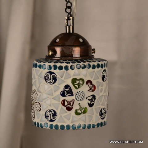 Multicolor Small Mosaic Wall Hanging - Design: Modern Art