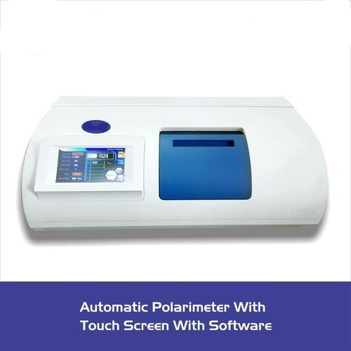 Plastic Automatic Polarimeter With Touch Screen With Softwere