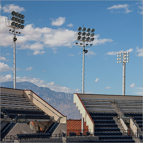 स्टेडियम पॉलीगोनल हाई मास्ट लाइट पोल