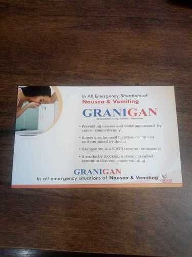 Granisetron 1 mg. Tablets/Injections