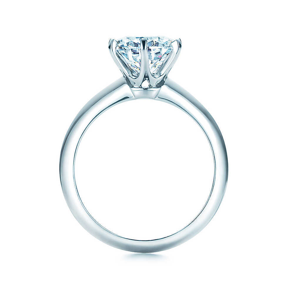 Artificial Diamond Ring - Silver & Stainless Steel