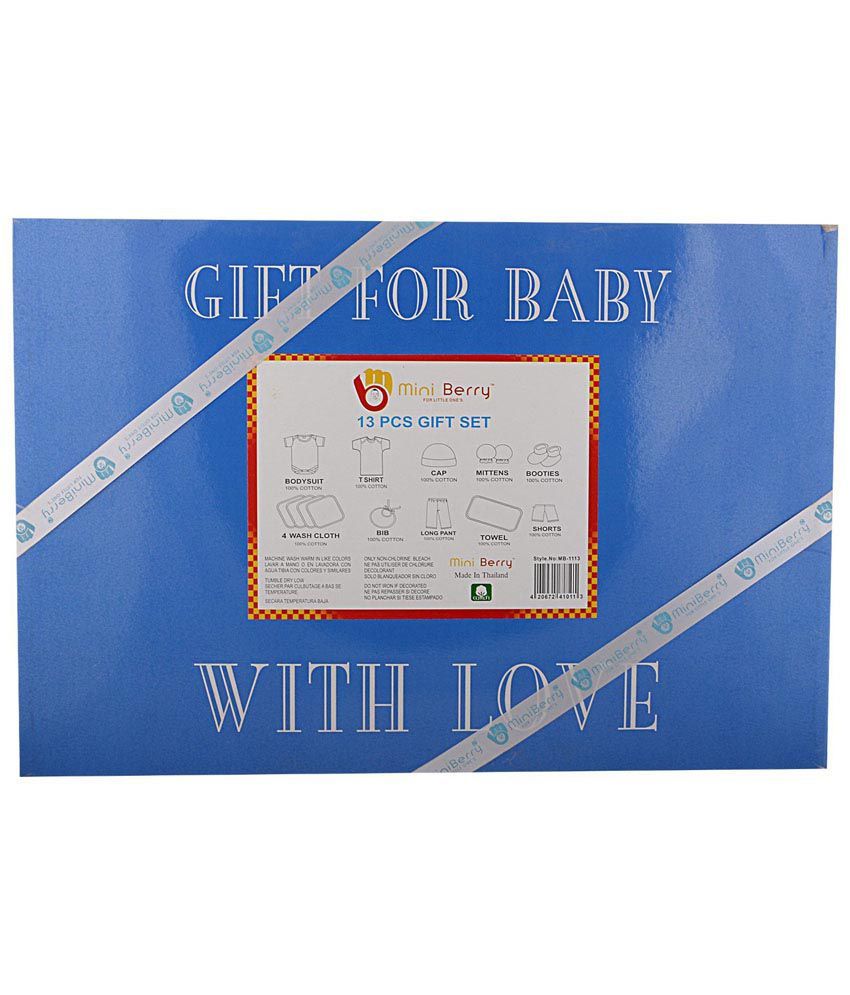 Mini Berry New Born Baby Giftset 13pcs Set