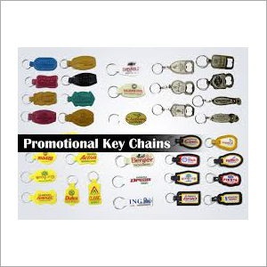 Promotional Key Chains - Stainless Steel and Rubber, Oval and Round Shapes for Key | Versatile Designs for Everyday Use