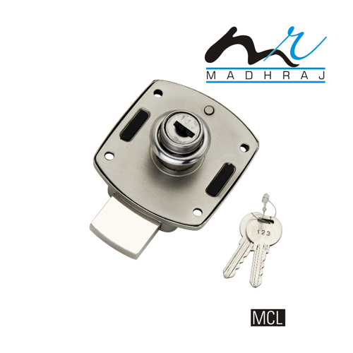 Cupboard Locks - Metal, 50x50x25mm, Silver | Secure Locking, Easy Installation, Key Operated, Durable, Compact Design, 1 Year Warranty