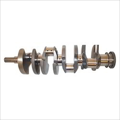 Motor Crankshaft - Forged Steel, 65-255 mm | Silver, Polished Surface Treatment, High Operational Reliability