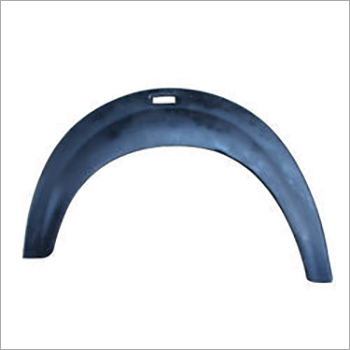Fender Lining - Polished MS, Customized Dimensions, Matte Black Finish | Online Payment Accepted