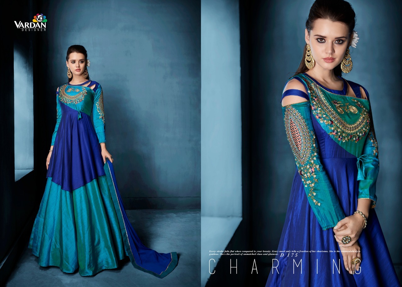 Fancy Designer Long Gown Bust Size: Xl Inch (In)