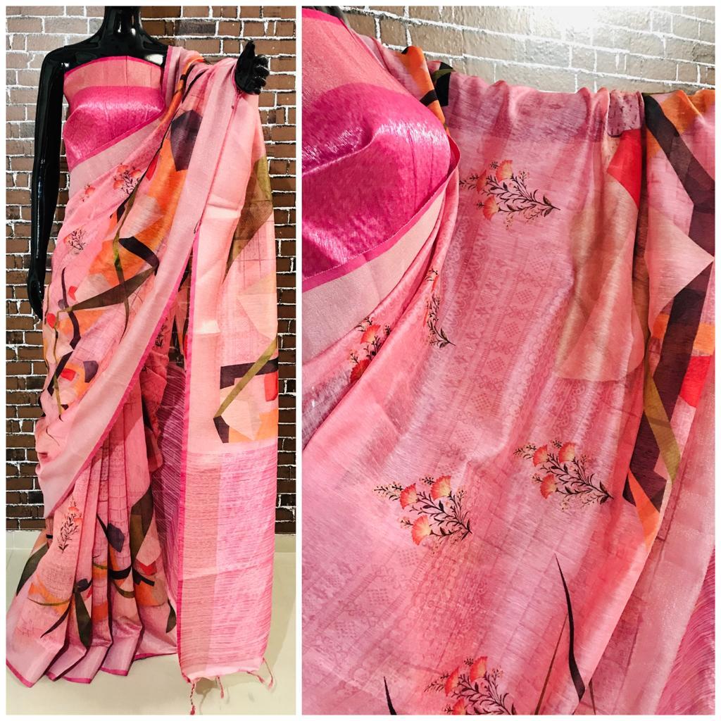 Printed Digital Saree