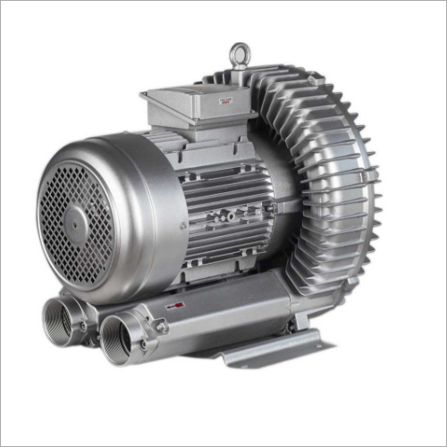 Ring Blower - Aluminum, 300x200x150 mm, 1.5 kW Power, 100 CFM Airflow, 10 kPa Pressure, 20 kg Weight | Ideal for Industrial Vacuum, Aeration Systems, Conveying Processes