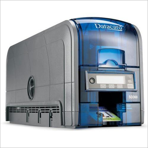 Datacard SD360 Card Printer - Plastic, Customize Dimensions, 24-240 Volt | Dual-Sided Printing, Magnetic Stripe Encoding, High-Quality Color Outputs, Easy to Use, Built-in Ethernet, Fast and Economical