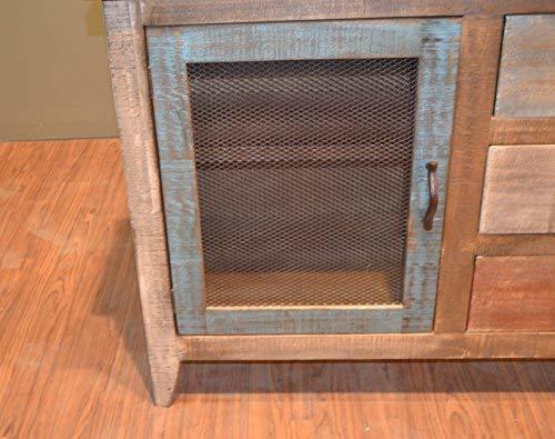 Handmade Rustic Solid Reclaimed Wood Sideboard