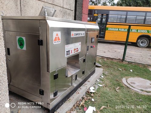 Semi Automatic Food Waste Compost Machine