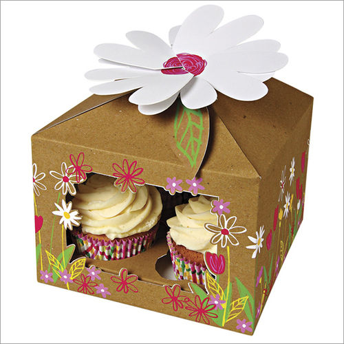 Paper Wholesale And Retail Four Cupcake Box