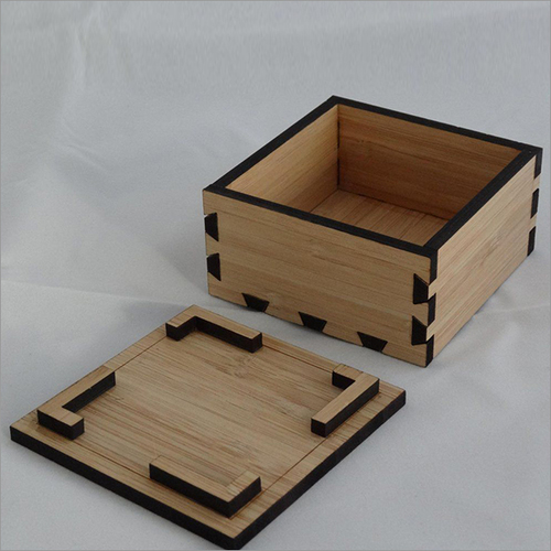 MDF Boxes - Wood Material, Square Shape, Brown Color | Perfect for Gift Packaging