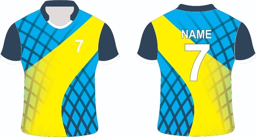 चार रंगों में स्कूल स्पोर्ट टी शर्ट