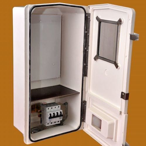 Three Phase Smc Meter Box - Color: White