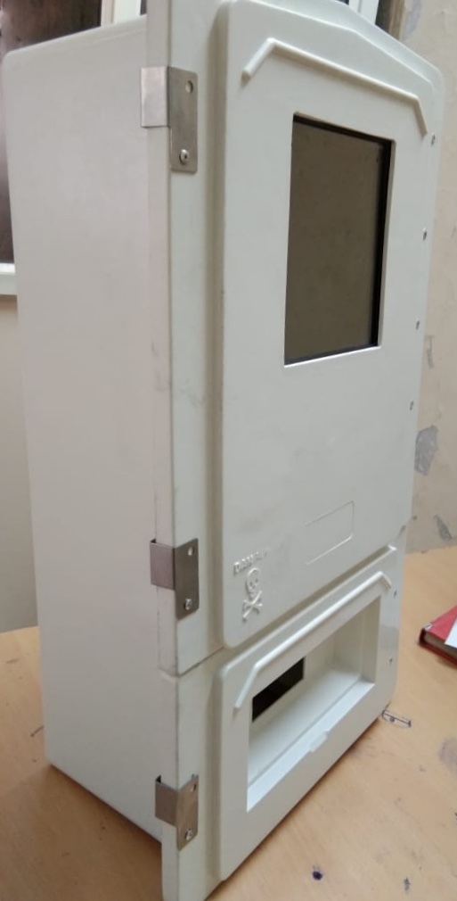 Three Phase Smc Meter Box - Color: White