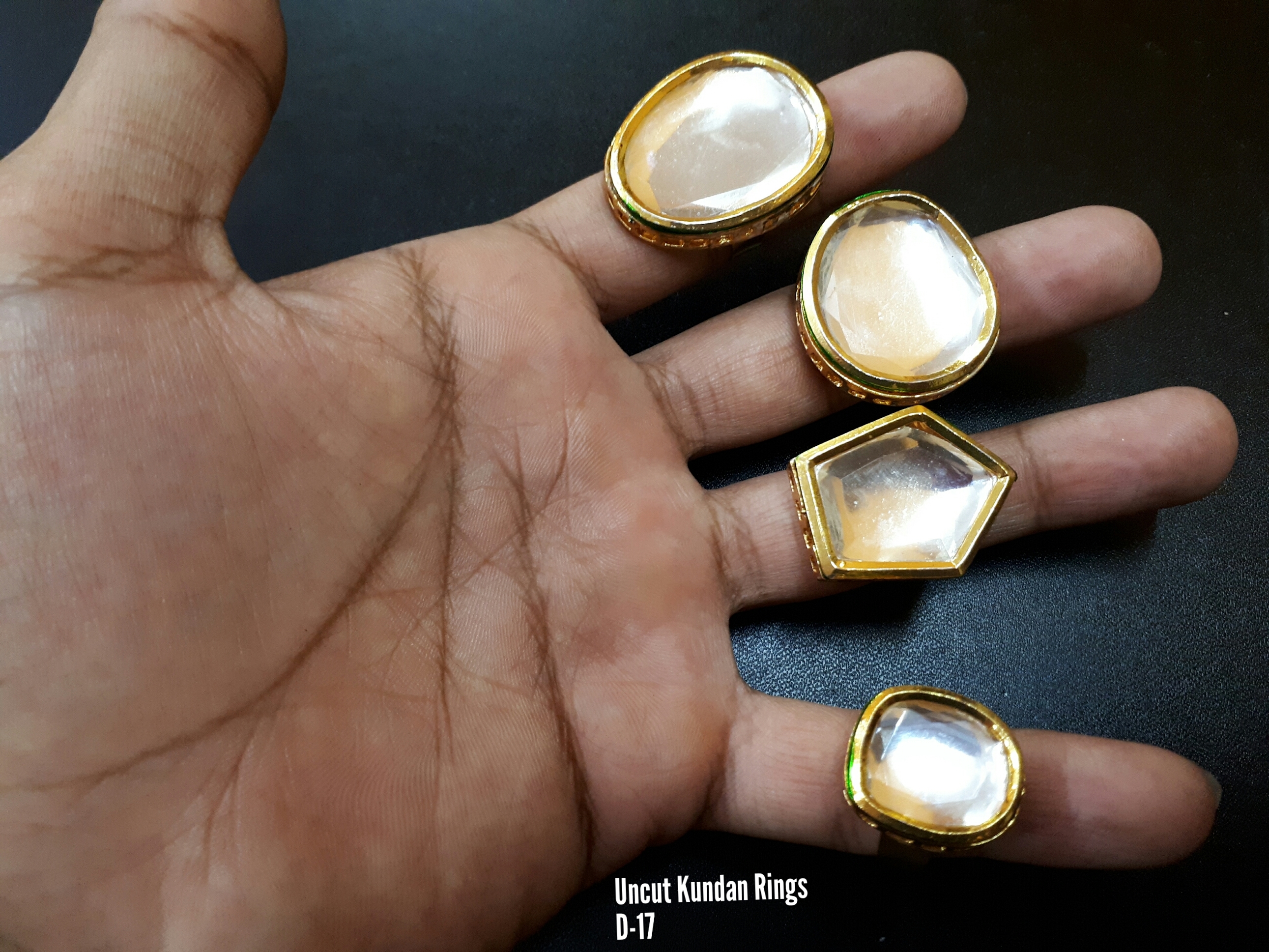 Kundan Ring Gender: Women