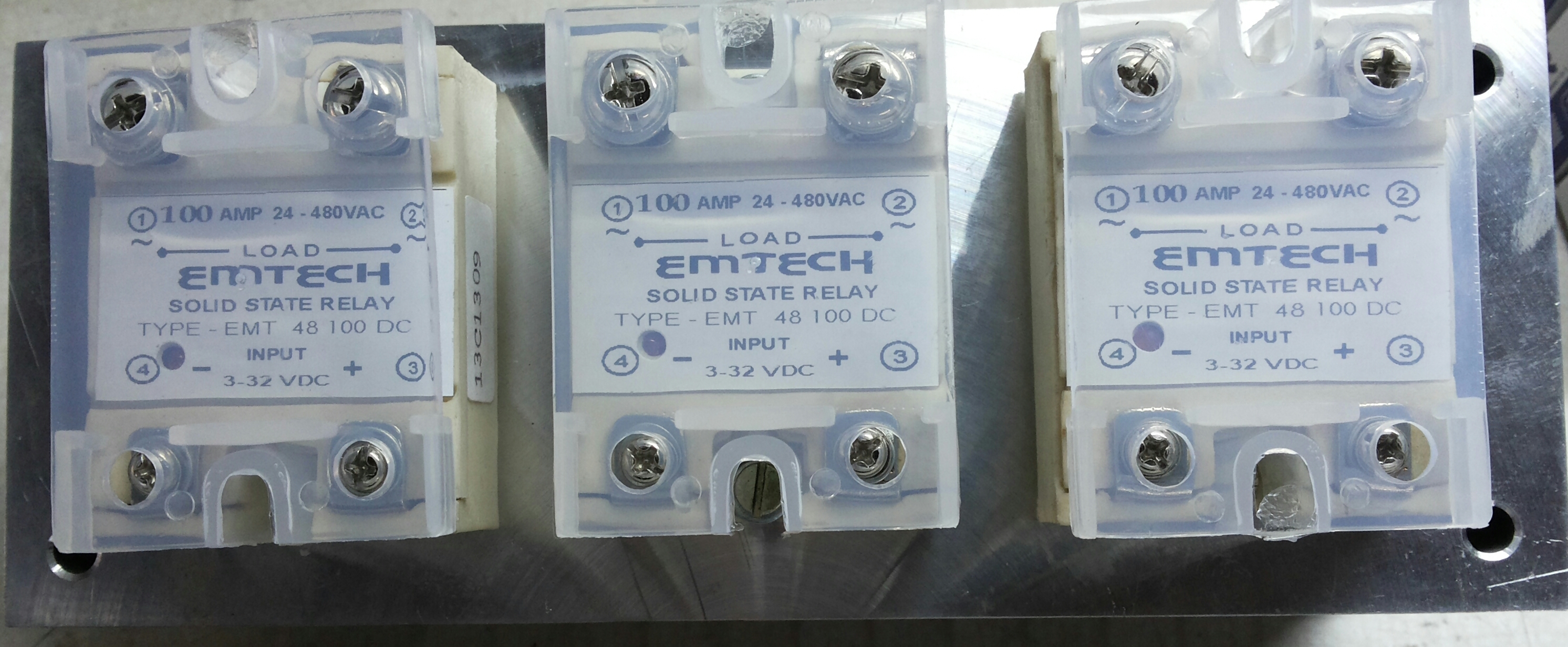 Solid State Relay Module - Polycarbonate, 8a To 200a Single Phase & 16a To 90a Three Phase, Black | Fast Switching Speed, Reverse Polarity Protection, 1-year Warranty