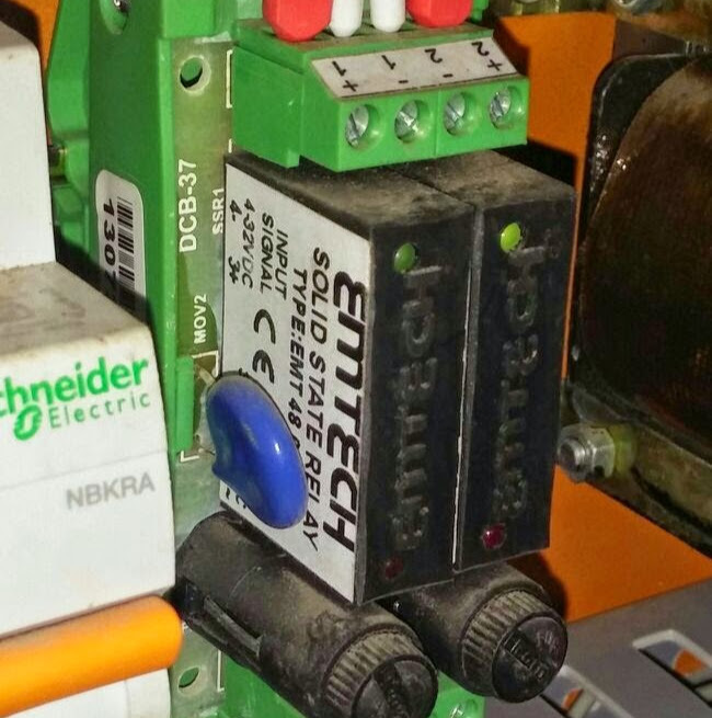 Solid State Relay Module - Polycarbonate, 8a To 200a Single Phase & 16a To 90a Three Phase, Black | Fast Switching Speed, Reverse Polarity Protection, 1-year Warranty