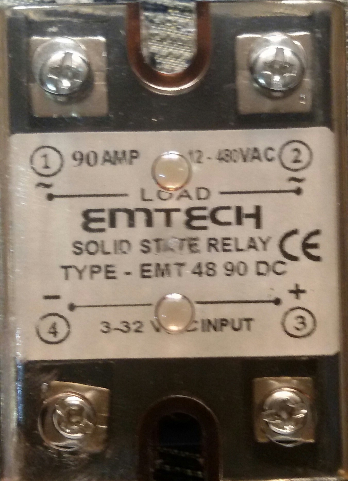 Solid State Relay Module - Polycarbonate, 8a To 200a Single Phase & 16a To 90a Three Phase, Black | Fast Switching Speed, Reverse Polarity Protection, 1-year Warranty