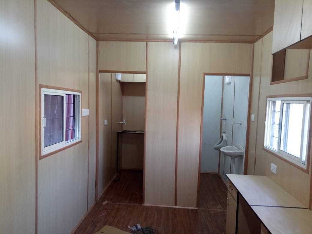 Portable Container Cabin - Color: Blue