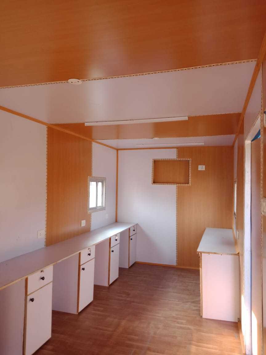 Portable Container Cabin - Color: Blue