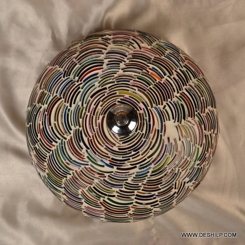 Multicolor Bangle Mosaic Wall Ceiling Light