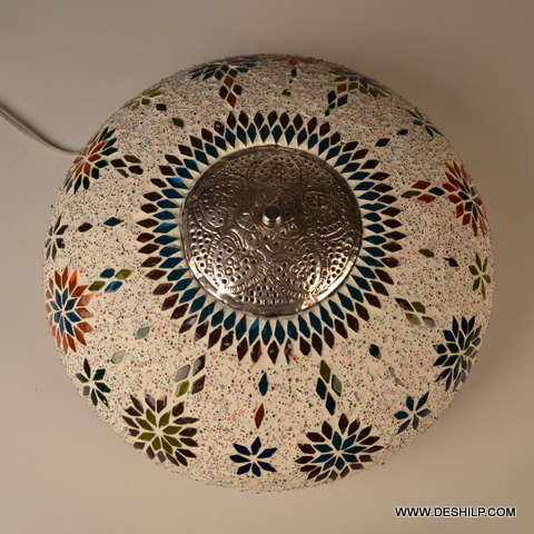 Multicolor Multi Mosaic Wall Ceiling Light