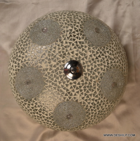 Golden Beautiful Glass Ceiling Light