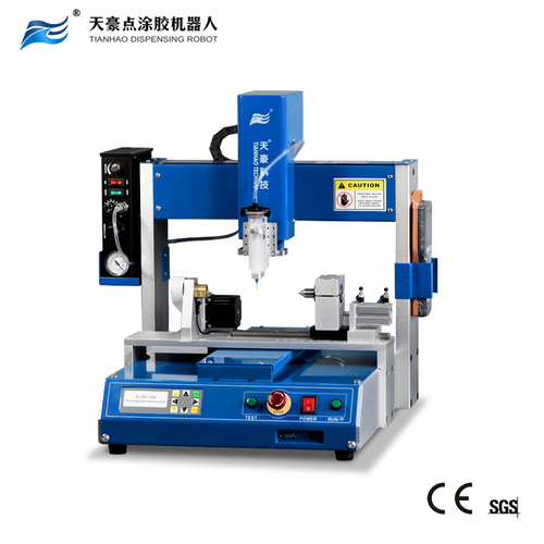 As Picture 3 Axis Dispensing Robot Glue Dispensing Machine Dispensing Robot Th-3310d-w