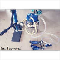 हाथ से चलने वाली दूध निकालने की मशीन